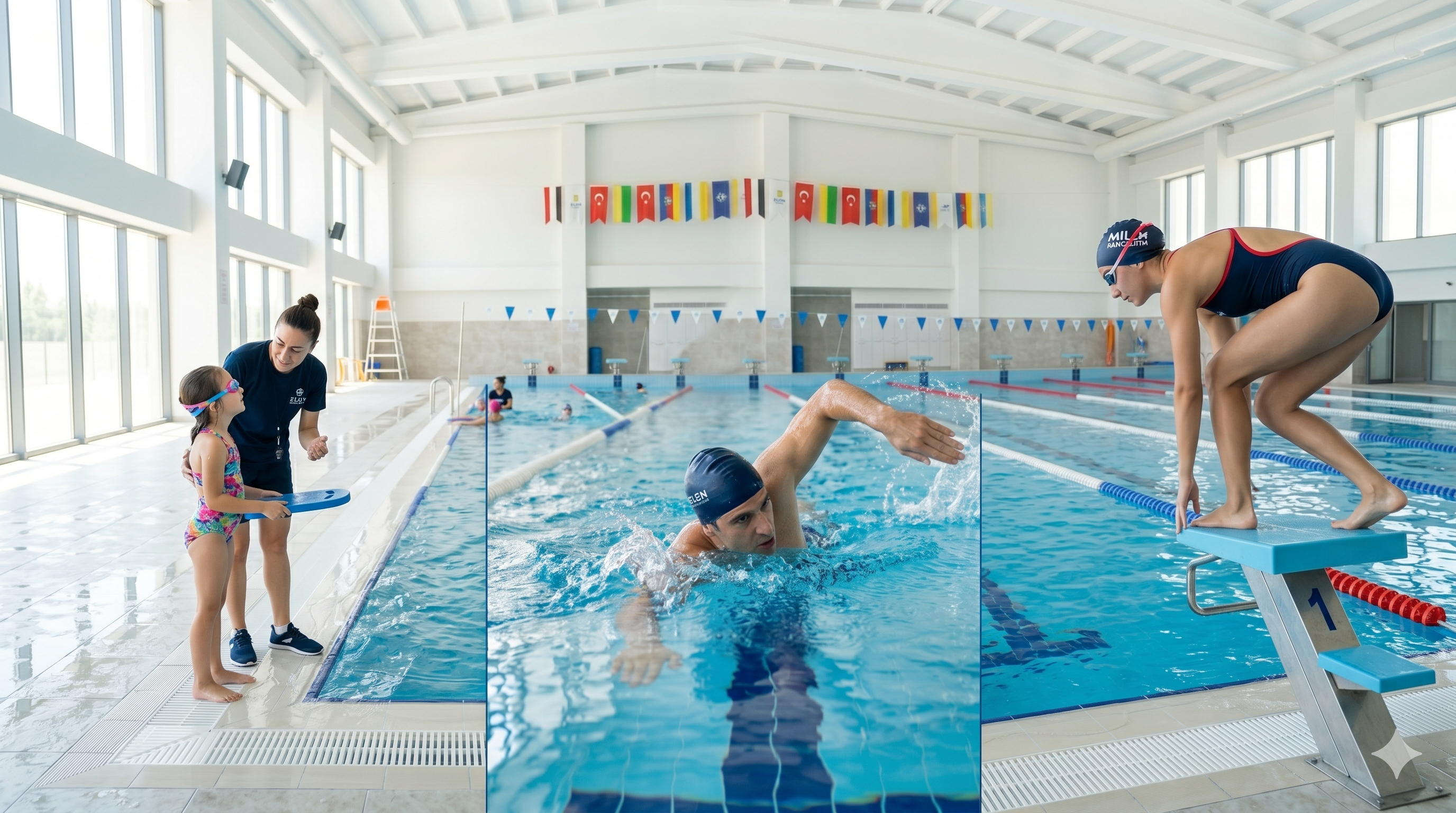 Balıkesir yüzme kursu — olimpik ve yarı olimpik havuzlarda profesyonel antrenman, milli sporcu yetiştirme programı
